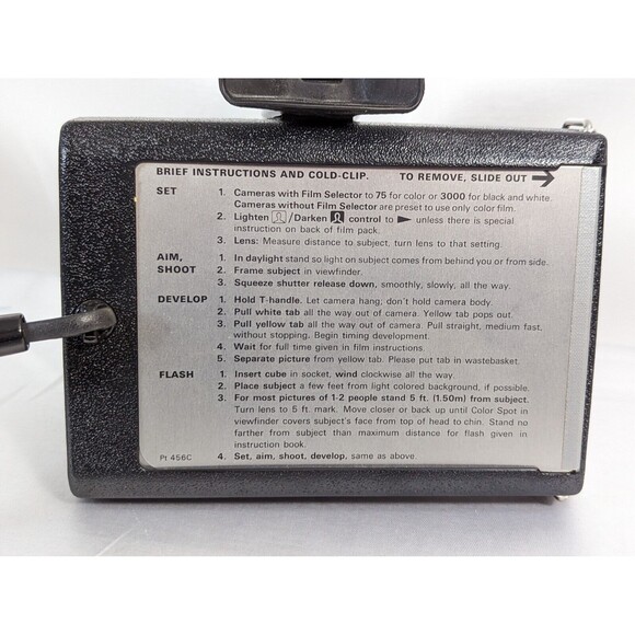 Vintage Polaroid Square Shooter 2 Land Camera Photography Equipment, Untested - Picture 5 of 6
